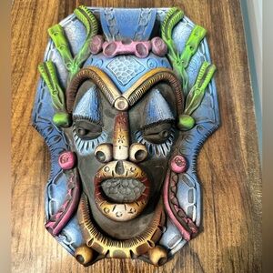 Stunning, High-Quality Artisan Clay Mask – One-of-a-Kind Statement Piece